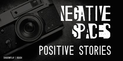 Shadowplay Font Poster 4