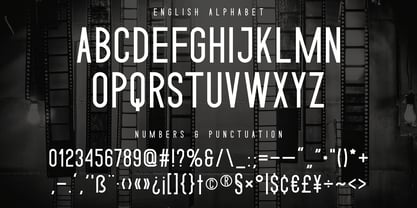 Shadowplay Font Poster 3