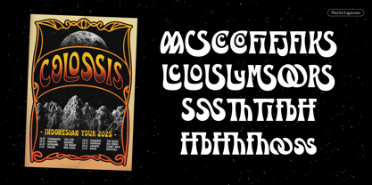 Moondrift Font Poster 4