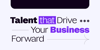 Hirashe Sans Variable Font Poster 9