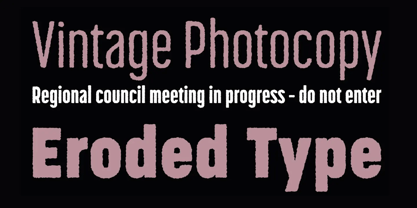 Korolev Rough Font Poster 5