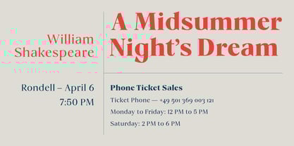 Vivala Marbod Font Poster 7