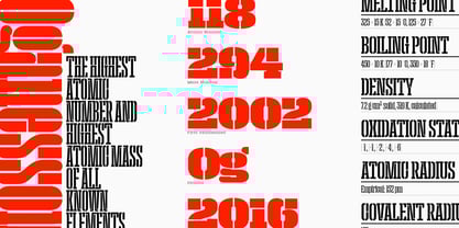 Macrosoma Slab Stencil Font Poster 11