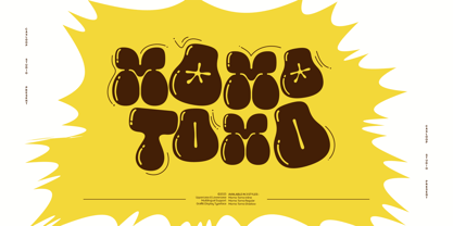 Momo Tomo Font Poster 1