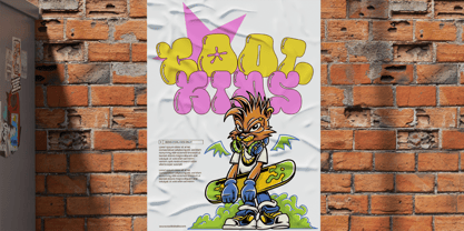 Momo Tomo Font Poster 8