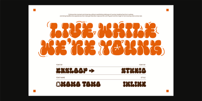Momo Tomo Font Poster 6