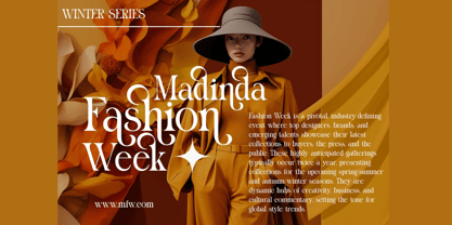 Mliach Font Poster 4