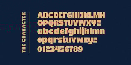 Nokiat Blastina Font Poster 12