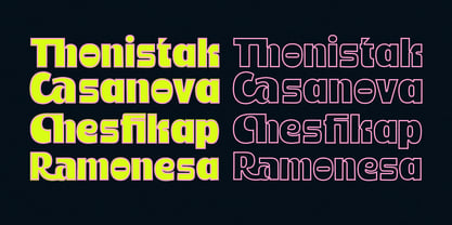 Nokiat Blastina Font Poster 9