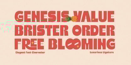 Nokiat Blastina Font Poster 8