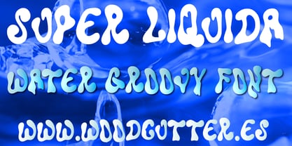 Super Liquida Font Poster 1