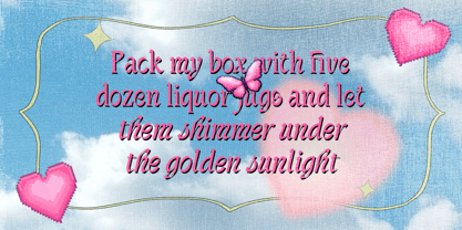 Trendy Chart Font Poster 8