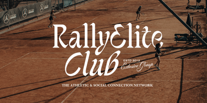 Trendy Chart Font Poster 6