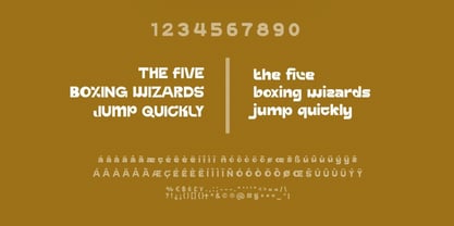 Amber Sialopa Font Poster 10