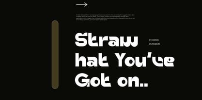 Amber Sialopa Font Poster 2