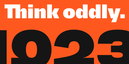 1923 Font Poster 1