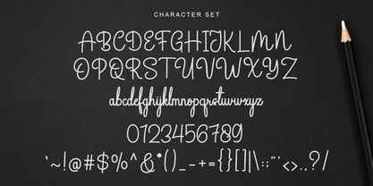 Moonlight Signature Font Poster 12