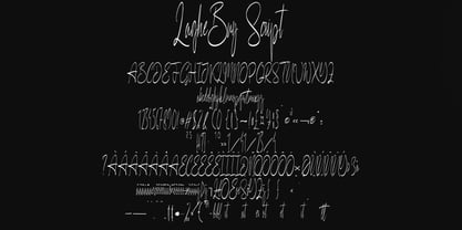 Laghe Buy Script Font Poster 2