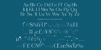 Sunveil Orange Font Poster 15