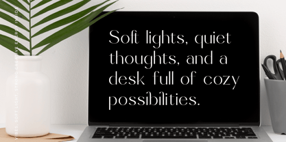 Sunveil Orange Font Poster 2