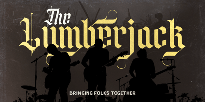 Short Block Font Poster 6