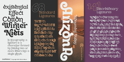 Centrio Return Font Poster 6