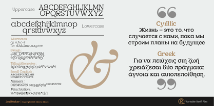 Centrio Return Font Poster 5