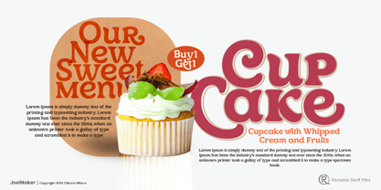 Centrio Return Font Poster 7