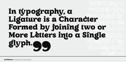 Centrio Return Font Poster 11