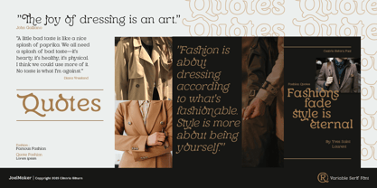 Centrio Return Font Poster 13