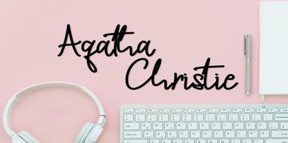 A Question Font Poster 2