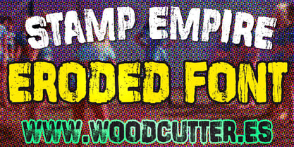 Stamp Empire Font Poster 1