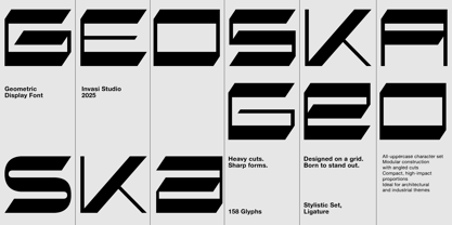 Geoska Font Poster 1