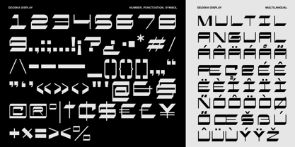 Geoska Font Poster 11