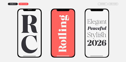 Romellis Font Poster 6