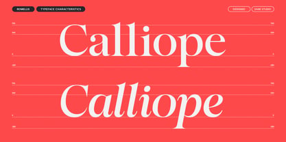 Romellis Font Poster 5