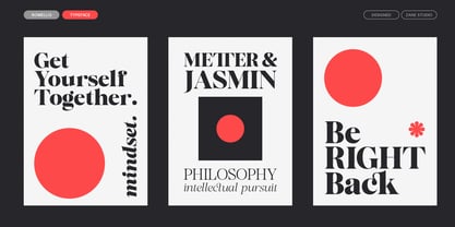 Romellis Font Poster 2