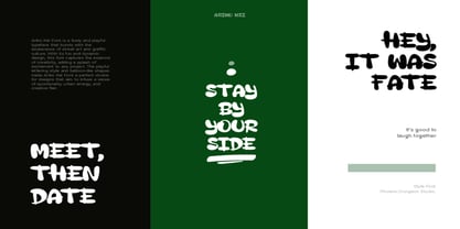 Ariko Kei Font Poster 9