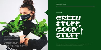 Ariko Kei Font Poster 8