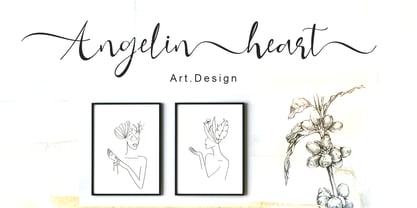 Holigh seligh Font Poster 6