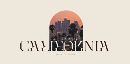 Roab Luxury Font Poster 8