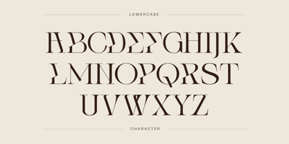 Roab Luxury Font Poster 6