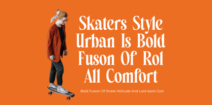 Belagu Font Poster 4