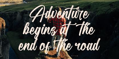 Richmond Barentony Font Poster 3