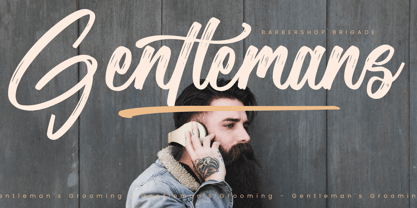 Richmond Barentony Font Poster 2