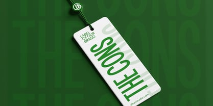 The Cons Font Poster 9