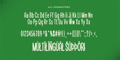 The Cons Font Poster 3