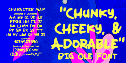 Big Ole Font Poster 5