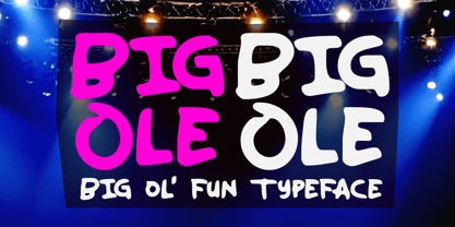 Big Ole Font Poster 1
