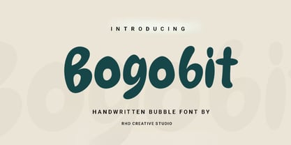 Bogobit Font Poster 1